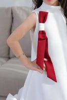 فستان سهرة بناتي ابيض S0939