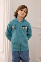 هودي ولادي شتوي تركوازي 3026