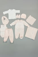 علبة مواليد للبنات من BabyDola باللون الوردي الكري...