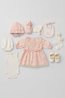 علبة مواليد تركية للبنات من BabyDola – Little Flow...