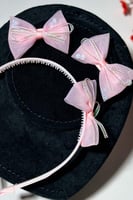 طوق شعر بناتي شكل طفولي ناعم SAS-2010/1-5