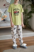 بيجاما ولادي على شكل سيارة 612479