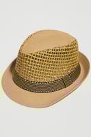 قبعة اطفال بشبك بلون البيج hat009