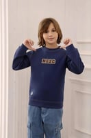 بلوفر اطفال شتوي بنفسجي 3023