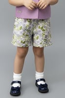 شورت بناتي مشجر قصير 7178-