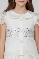 طقم سهرة بناتي بيج فاخر (قطعتين) S01289