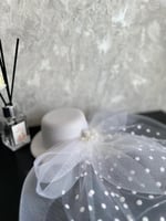 قبعة شعر بناتي تل ابيض 0128877