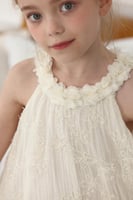 فستان بناتي بيج علاقي ناعم 7210