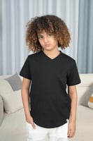 تي شيرت ولادي اسود 2994