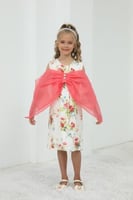 فستان مورد بفيونكة في الصدر 7237