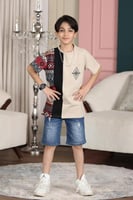 شورت ولادي جينز ازرق 2985