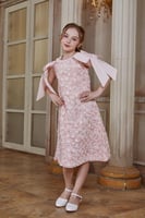 فستان بناتي سهرات مورد زهري 7173