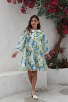 فستان مورد باللوان متعددة 7246