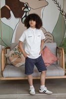 قميص ولادي ابيض كاجول 4149