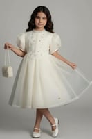 فستان سهرة كلوش بناتي S01042