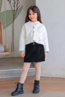 جاكيت بناتي ابيض 12J