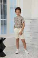 قميص ولادي مشجر 4112