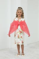 فستان مورد بفيونكة في الصدر 7237