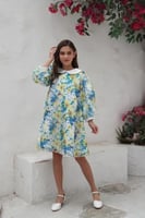 فستان مورد باللوان متعددة 7246