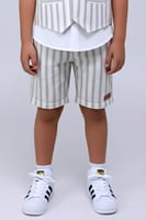 شورت أولادي مخطط 4175