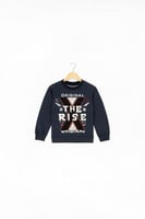 بلوفر اطفال شتوي كتابه على الصدر