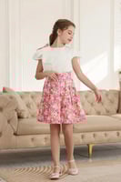 تنورة بناتي مورده كاجول 7109