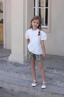 شورت بناتي قصير بالوان زهية 7117