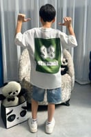 تي شيرت اسود كاجول ولادي sa35b