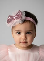 علبة مواليد فستان وردي لعمر 3اشهر 102032-1