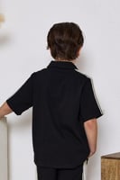 قميص ولادي اسود انيق 4010