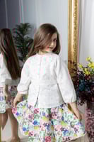 بلوزة ابيض اطفال بناتي 2623