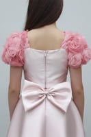 طقم سهرة بناتي ملكي قطعتان من الأناقة المطلقة S012...