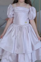 فستان سهرة بناتي لحمي S0894