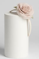 طوق ابيض بورده ابيض ولولوه بنات T-032