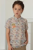 قميص ولادي مشجر نص كم 4103