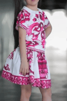 تنورة اطفال مشجر 2786B/C