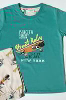 بيجاما ولادي على شكل لوح تزلج 601790