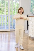 طقم بنطلون هودي اطفال 3015