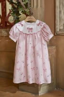 فستان بناتي زهري كاجول 7263