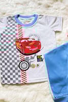 بجامه ولادي بطباعه سياره 626045