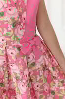 فستان بناتي كت مورد بألوان زاهية 7107