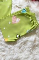 بجامه بناتي بجيب على الصدر 542062