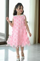 فستان سهرات لحمي قلاب ابيض s01121