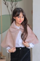 جاكيت بناتي اللون وردي 9J