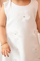 فستان سهرات بيبي سكري ورود بارزة S01189