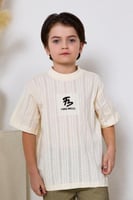 تيشيرت ولادي سكري انيق 4005