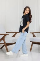 تيشيرت بناتي بطبعة انمي 130510