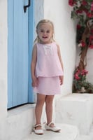 تنورة بناتي زهري 7022