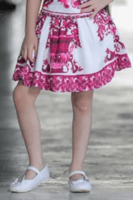 تنورة اطفال مشجر 2786B/C