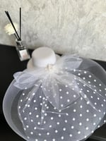 قبعة شعر بناتي تل ابيض 0128877